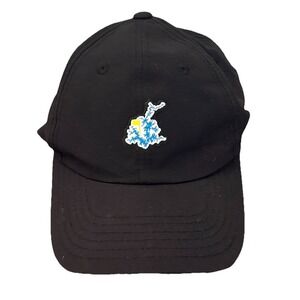 American Needle Kids Black Golf Hat‎ Lake Map Patch Snapback B-DKA 1030-DA21-087